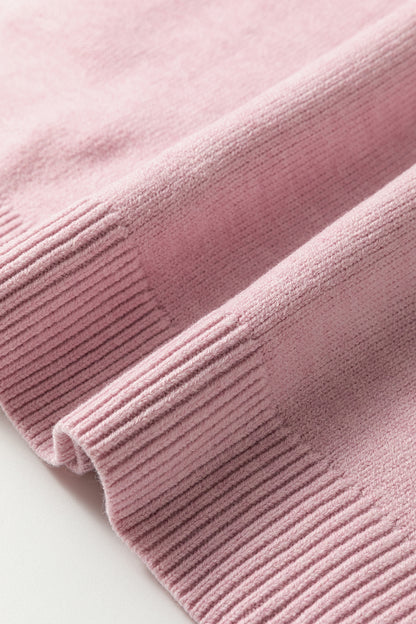 Baggy Love Sweater | Pink Graphic Pullover