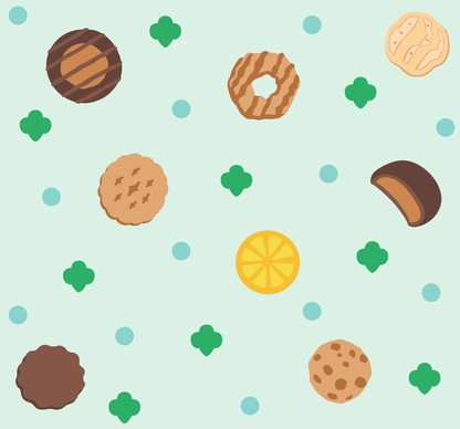 Girl Scout Cookie Hoodie Blanket | ABC Baker