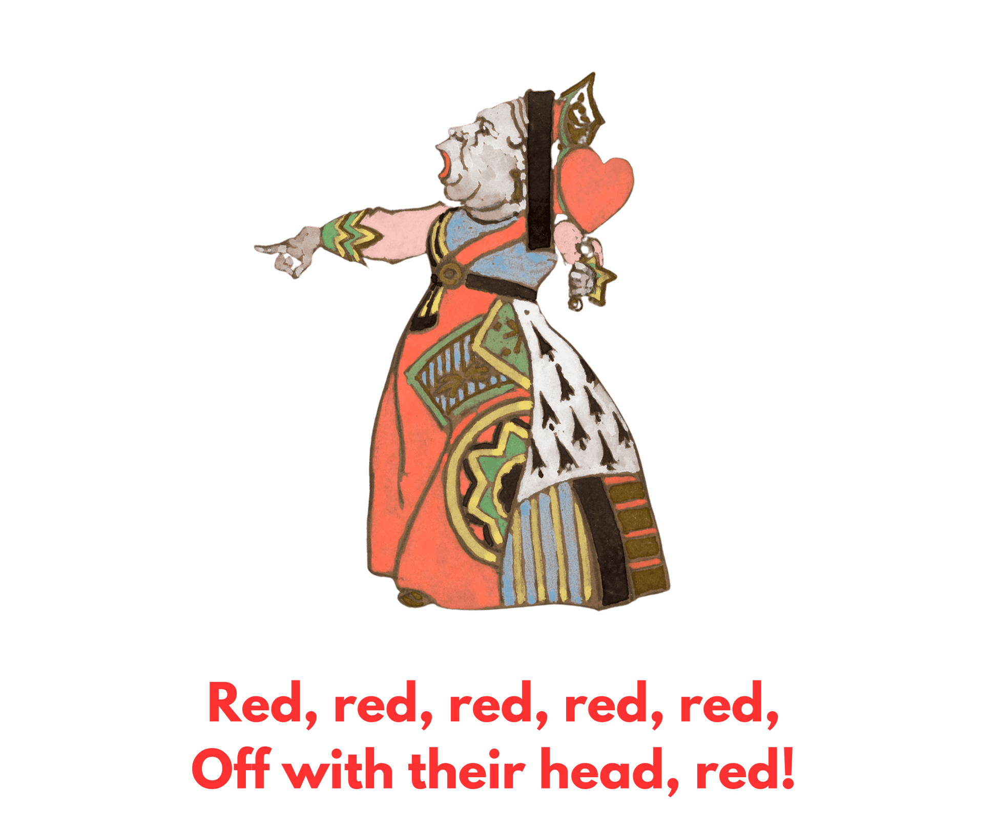 Alice in Wonderland - Off With Their Head - Women’s Crop Tee - Whippie's