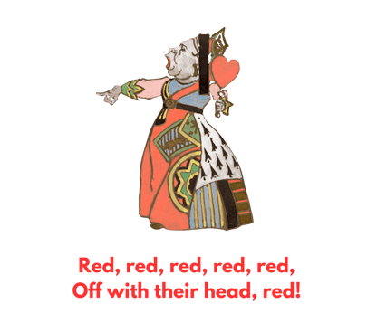 Alice in Wonderland - Off With Their Head - Women’s Crop Tee - Whippie's