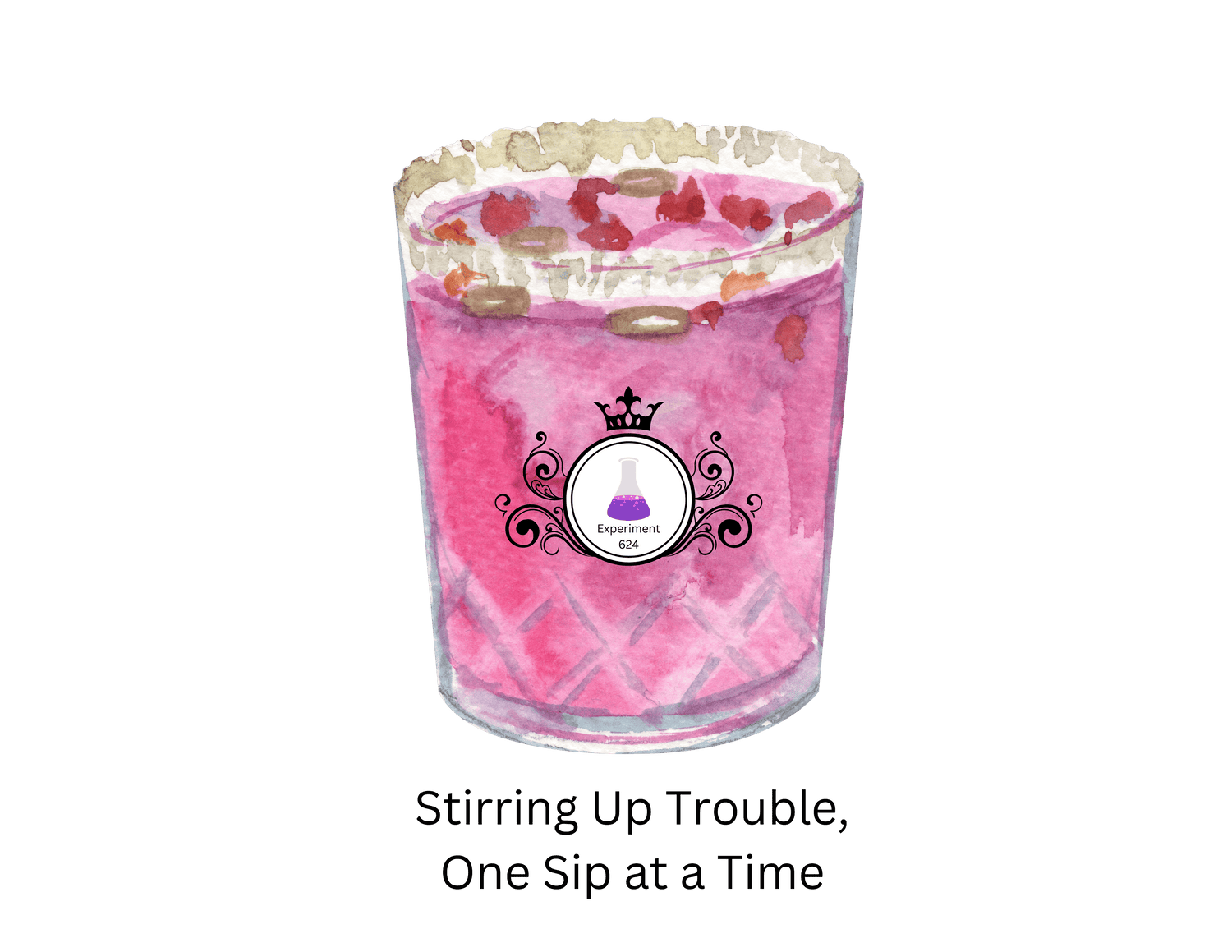 Stirring Up Trouble, One Sip at a Time - Women's short sleeve t-shirt - Whippie's