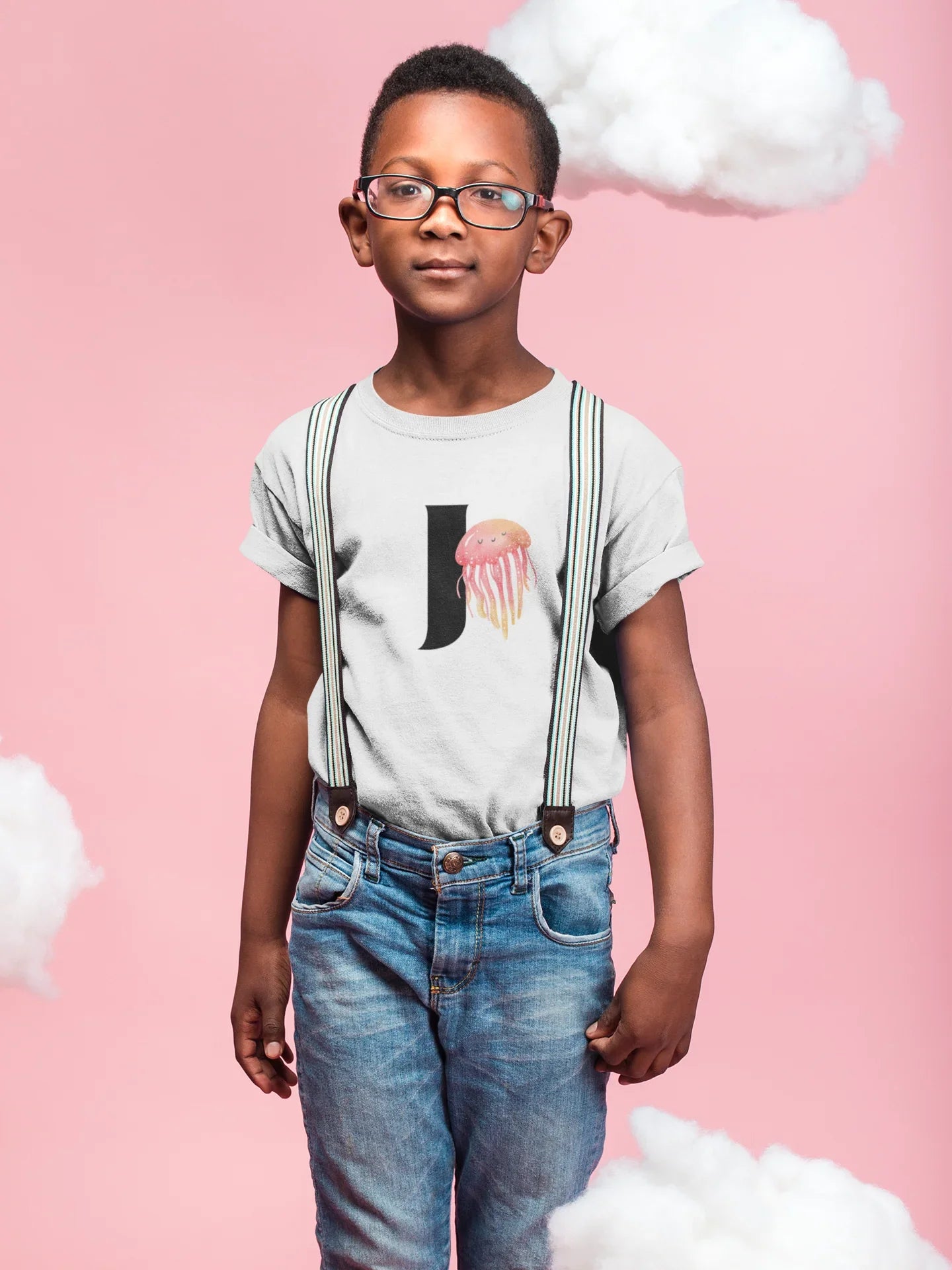 Alphabet Adventures: Letter J - Jellyfish Youth T-Shirt