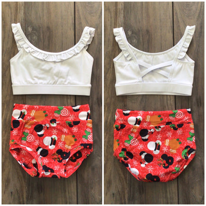 Mouse at Christmas Phoenix Classic 2PC Set | Girls Dancewear