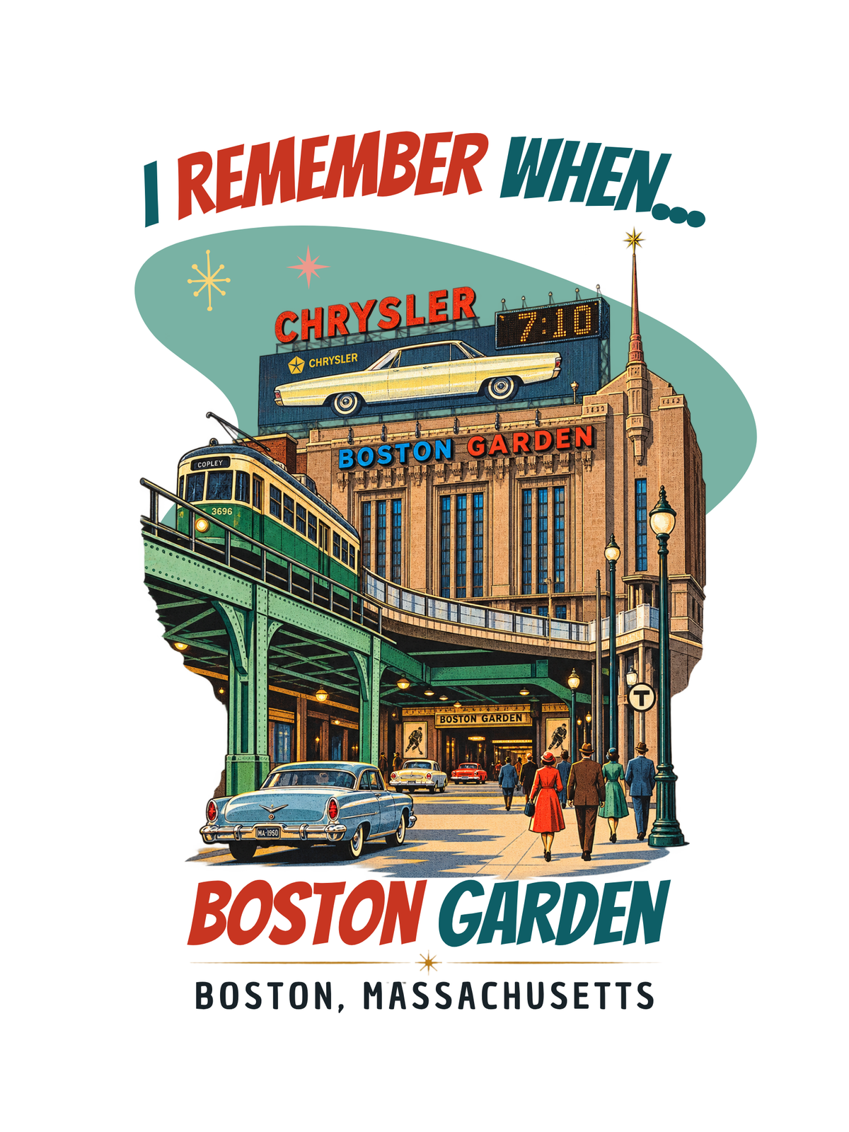 Boston Memories Poster Set | I Remember When 18×24