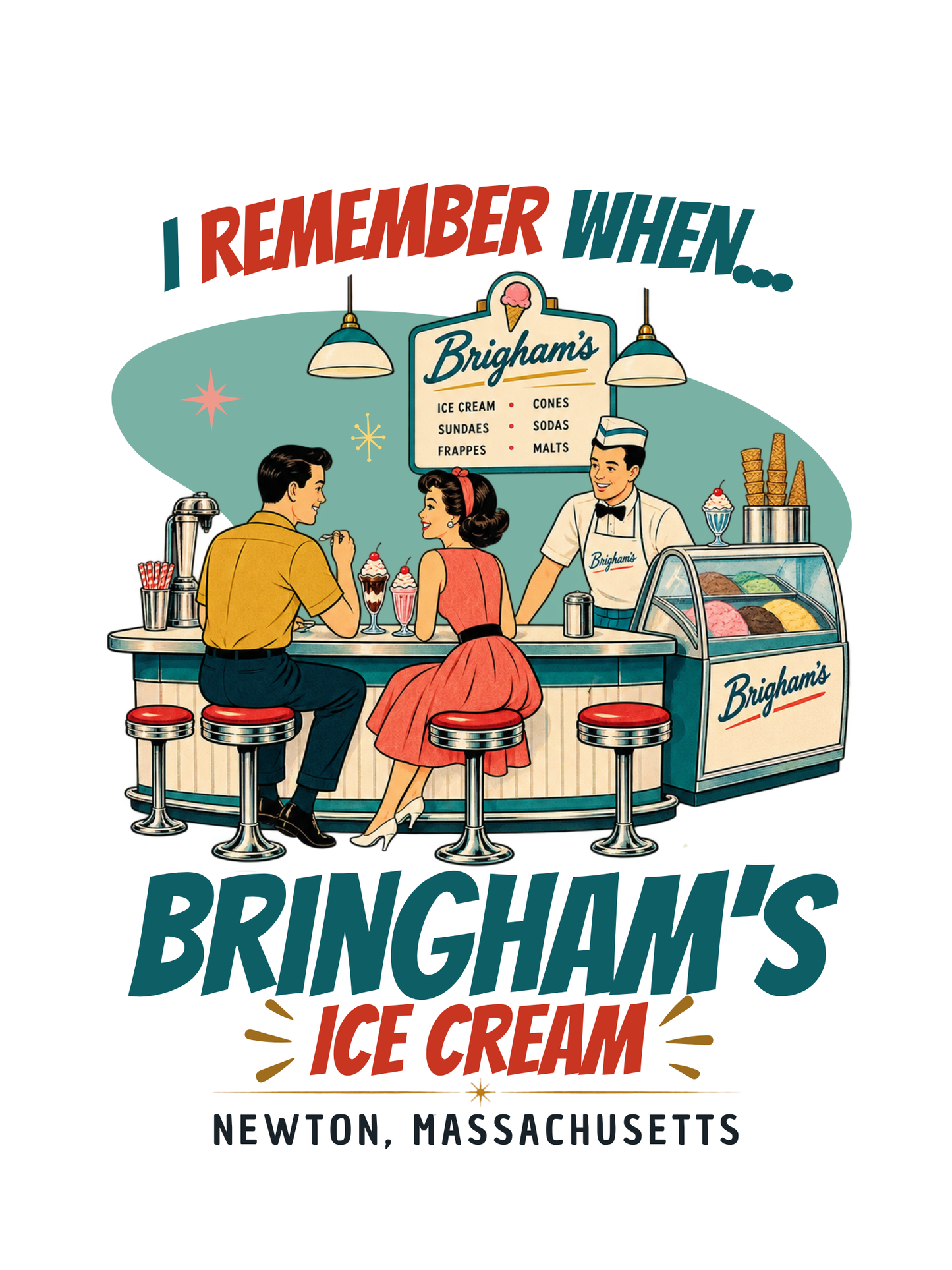 New England Food Memories Poster Set | I Remember When 18×24