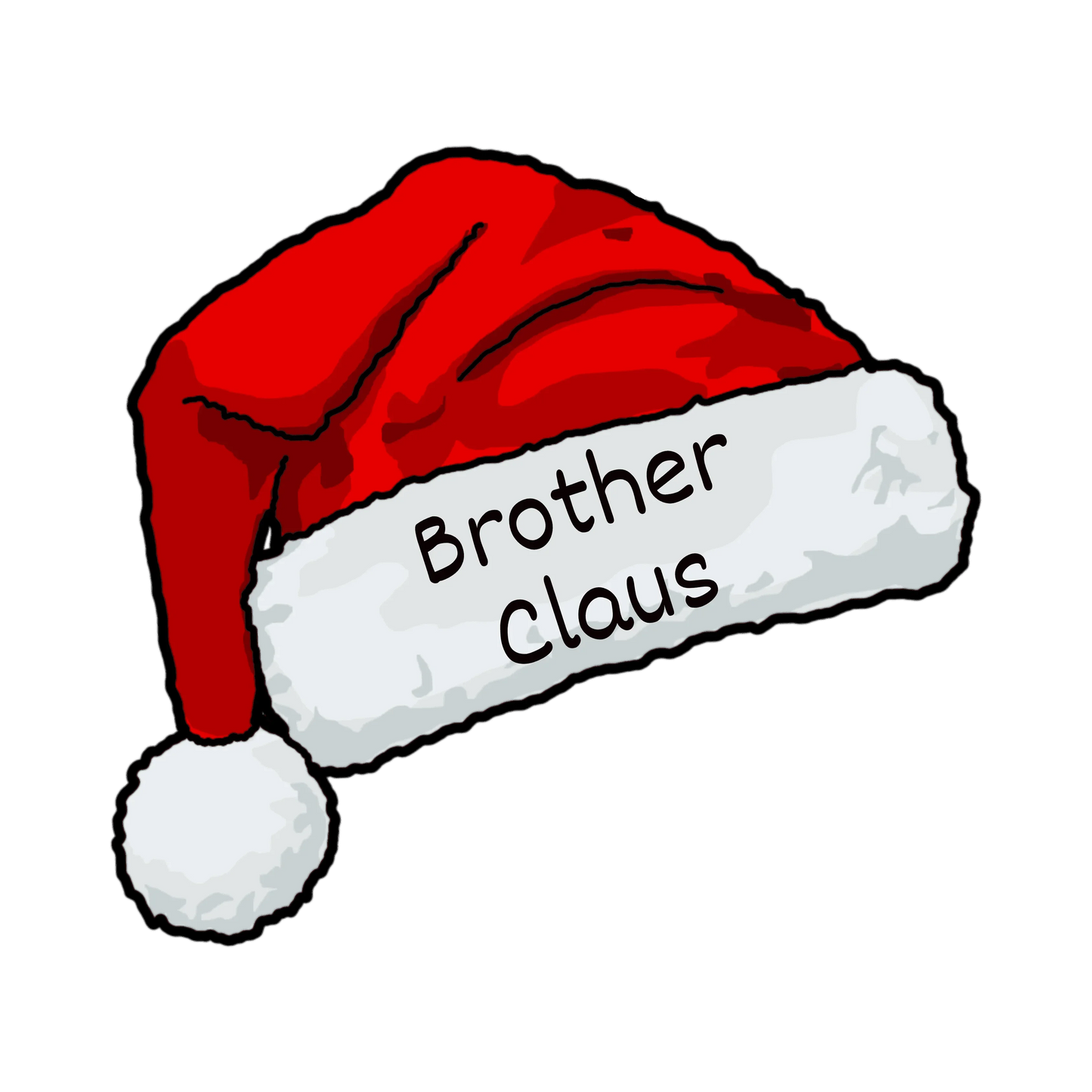 Brother Claus: The Coolest Santa in Town 🎅- Mens Softstyle T-shirt - Whippie's