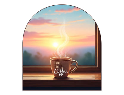 But First, Coffee - Unisex Jersey Tee - Whippie's