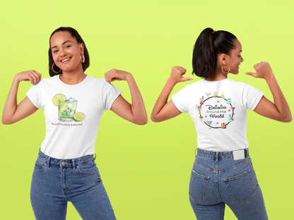 Buzzed to Infinity Cocktail Shirt - Drinking Around the World Tee
