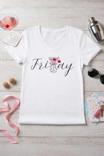 FriYay Tee | Women’s V-Neck Shirt