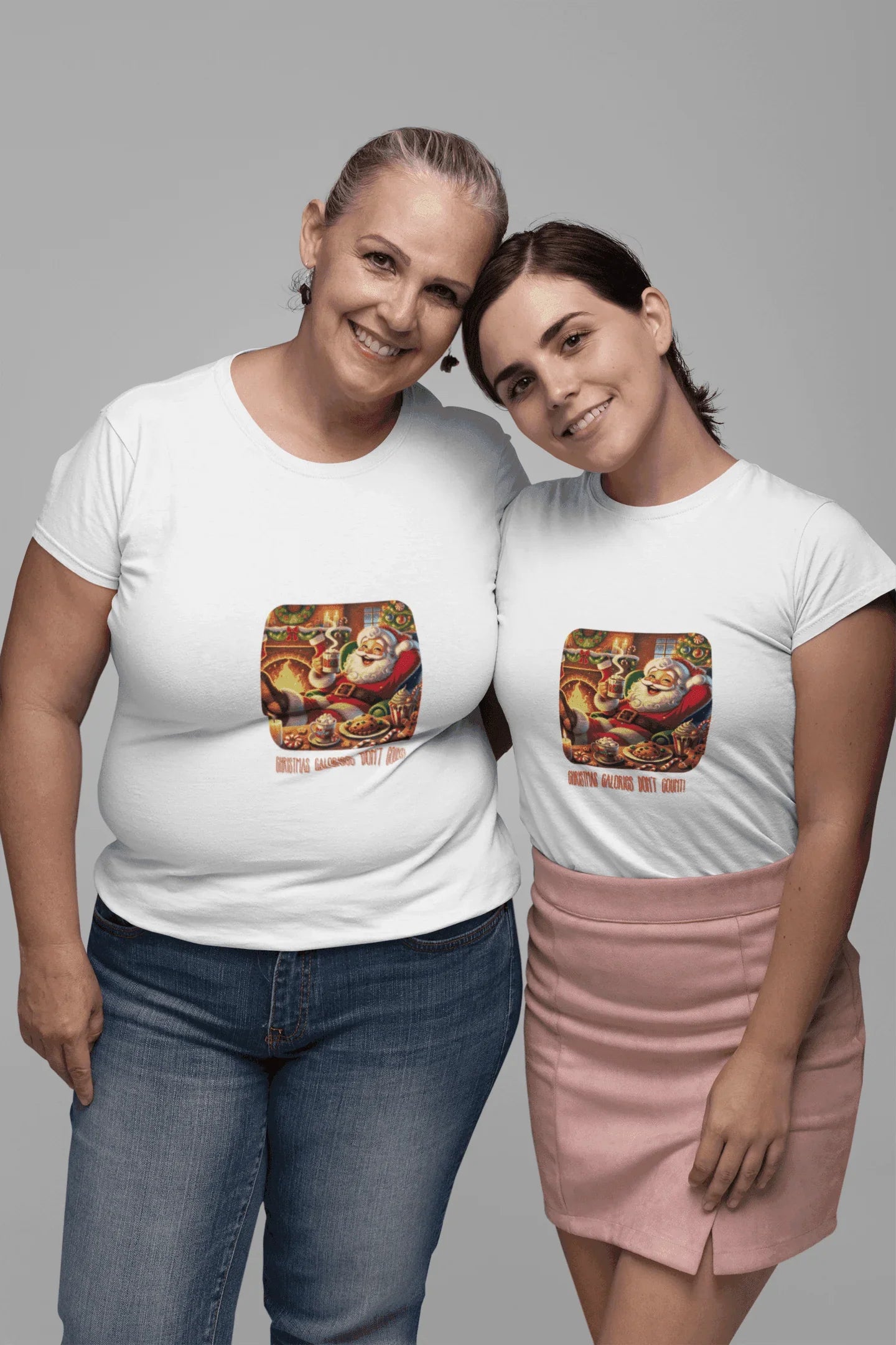 Santa: Christmas Calories Don't Count - Unisex Softstyle T-Shirt - Whippie's