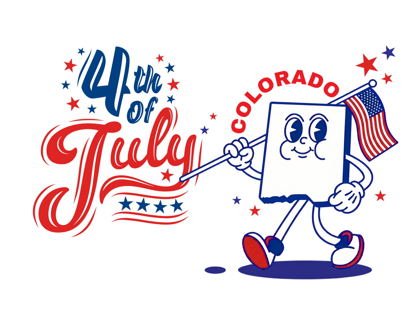 State Flag Pride - 4th of July Tee - Personalizable