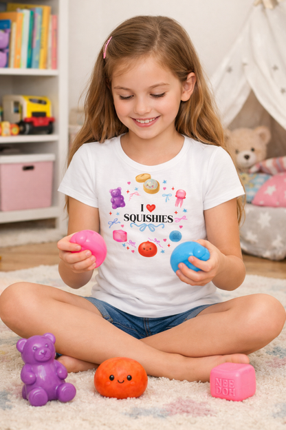 Squishies Shirt for Girls | Cute Kawaii Princess Tee