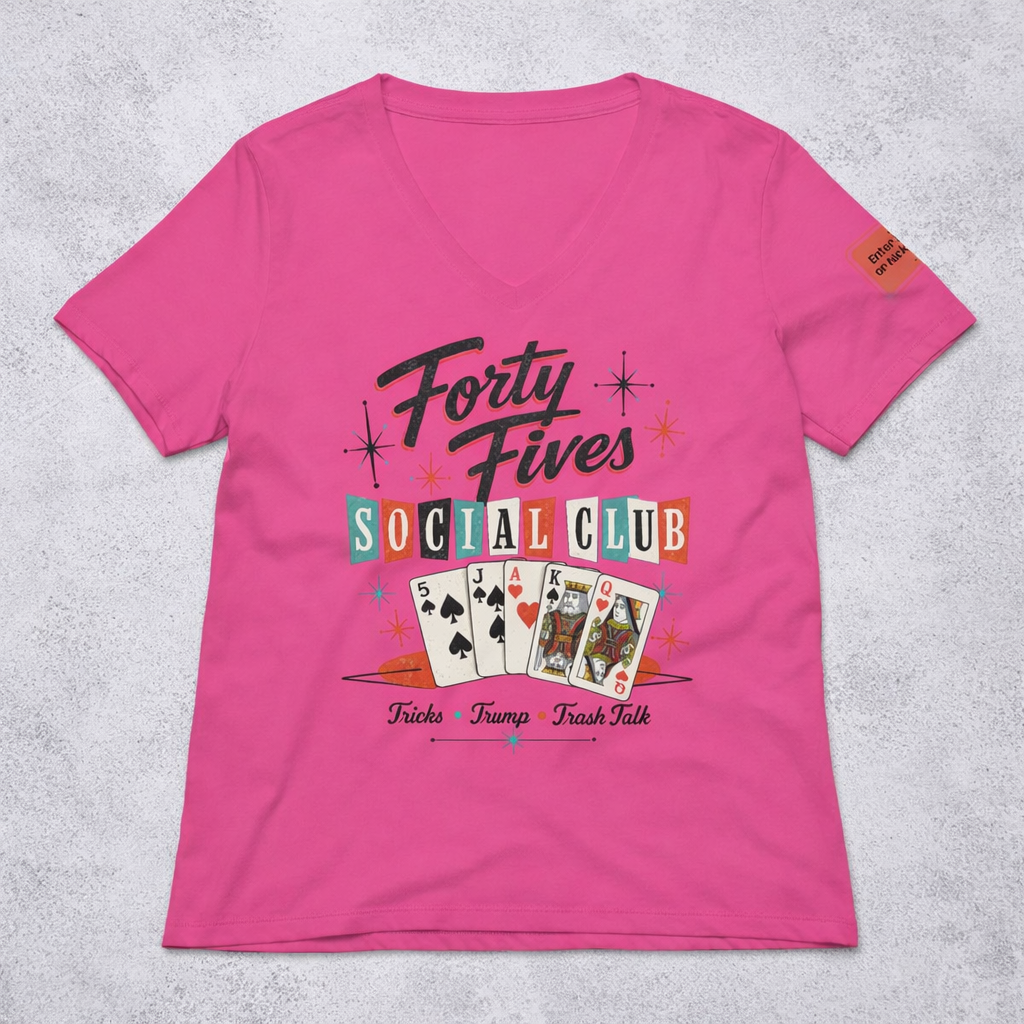 45s Shirt | Women's Social Club V-Neck