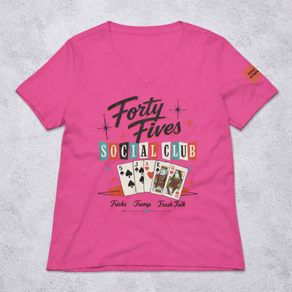 45s Shirt | Women's Social Club V-Neck