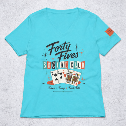 45s Shirt | Women's Social Club V-Neck