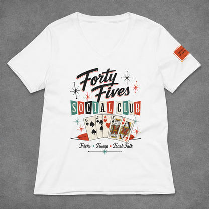 45s Shirt | Women's Social Club V-Neck