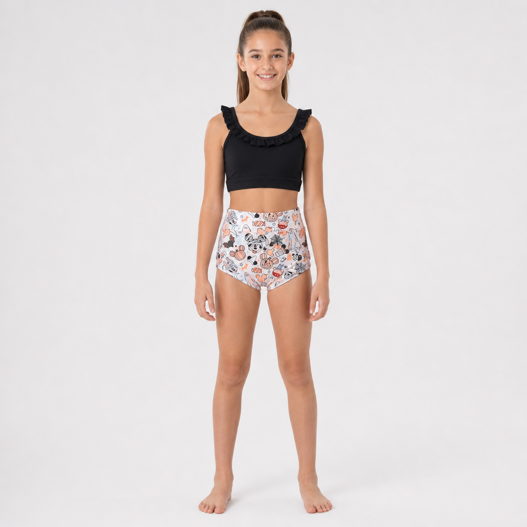 Spooky Mouse Halloween Phoenix 2PC Set | Girls Dancewear