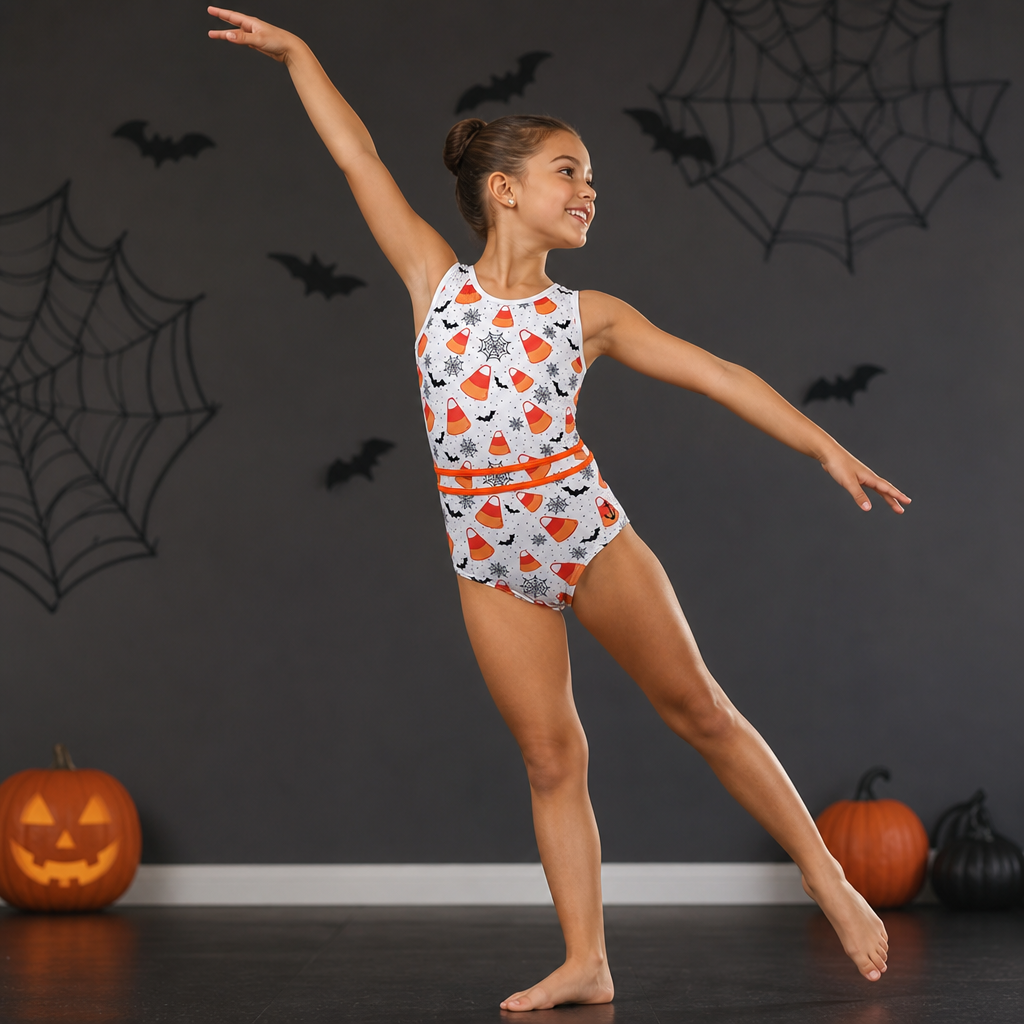 Candy Corn Leotard | Girls Dancewear