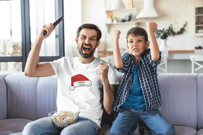 Daddy Claus: The Coolest Santa in Town 🎅- Mens Softstyle T-shirt - Whippie's