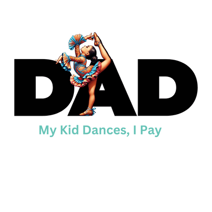 Dance Dad: Latina Dancer T-Shirt - Whippie's