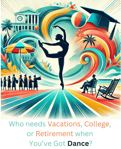 Dance Fees: Who Needs Vacations, College, or Retirement When You’ve Got Dance? Large Tote Bag - Whippie's