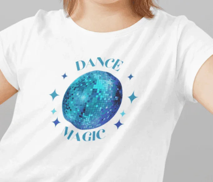 Dance Magic - Disco Ball - Kids' Tee! ✨🕺 - Whippie's