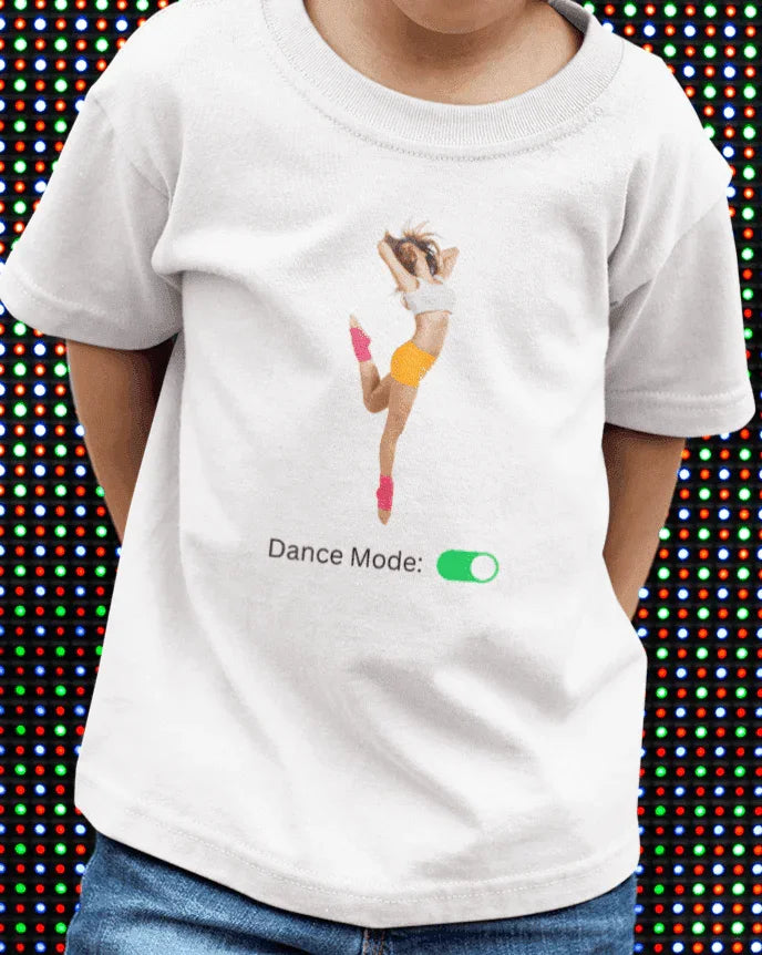 Dance Mode: Toggle On Kids' Tee! 💃 🕺 - Whippie's