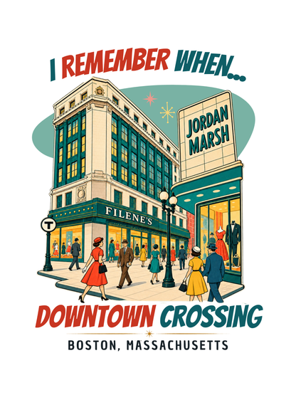 Boston Memories Poster Set | I Remember When 18×24