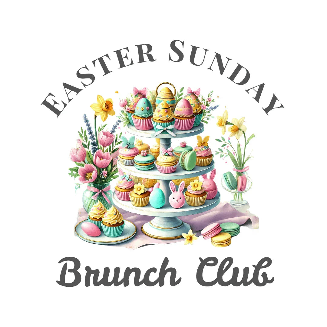 🐰 Easter Sunday Brunch Club 💐 Women's Tee 💖 - Whippie's