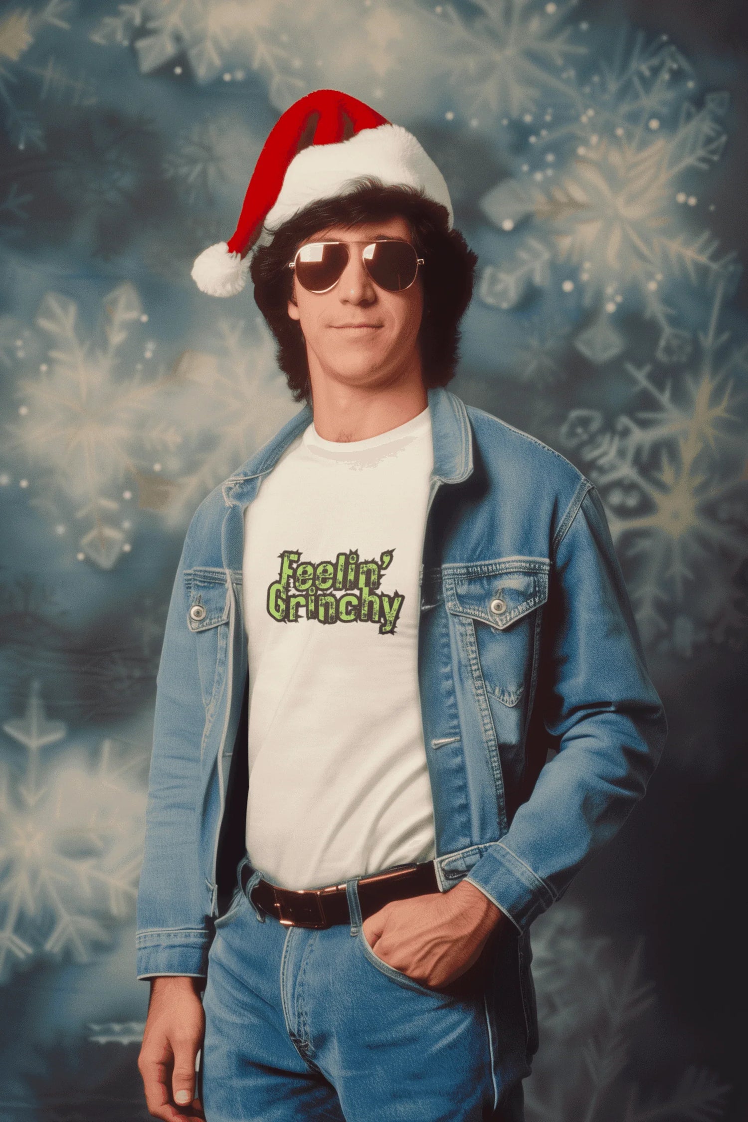 Feelin' Grinchy 🎄🎅 - Unisex Softstyle T-Shirt 👕 - Whippie's