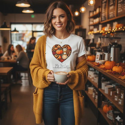 My True Love, Pumpkin Spice and Everything Nice | Women's Pumpkin Spice Tee