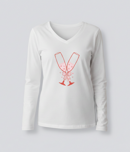 Champagne Love | Valentine Tee