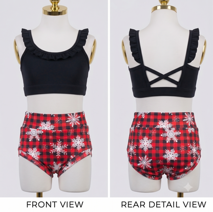 Buffalo Plaid Bliss Phoenix 2PC Set | Girls Dancewear