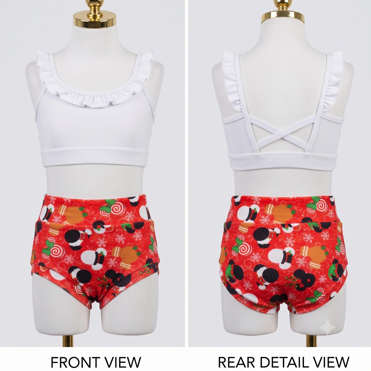Mouse at Christmas Phoenix Classic 2PC Set | Girls Dancewear