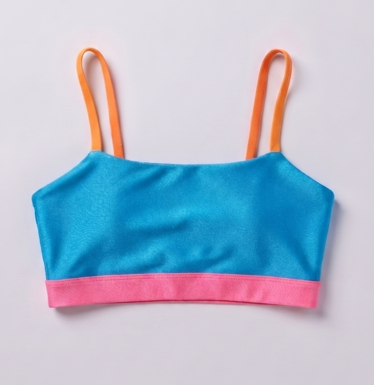 Tri-Color Girls Dance Top
