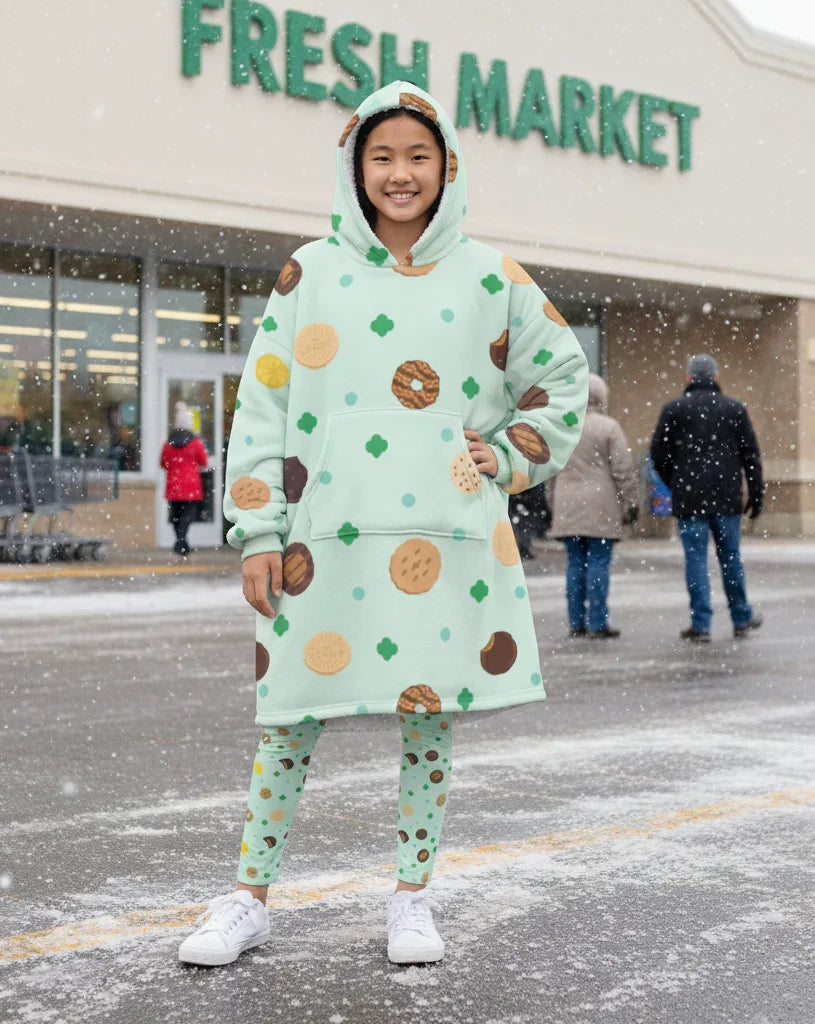 Girl Scout Cookie Hoodie Blanket | LBB Baker