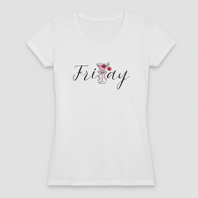 FriYay Tee | Women’s V-Neck Shirt