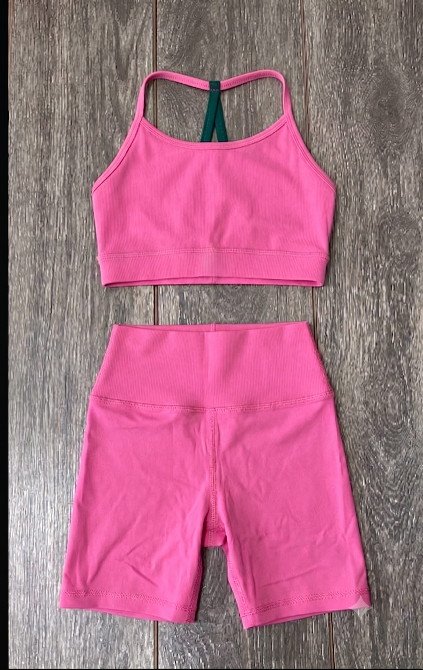 Bubblegum Pink Daybreak Top & Shorts Set | Girls Dancewear