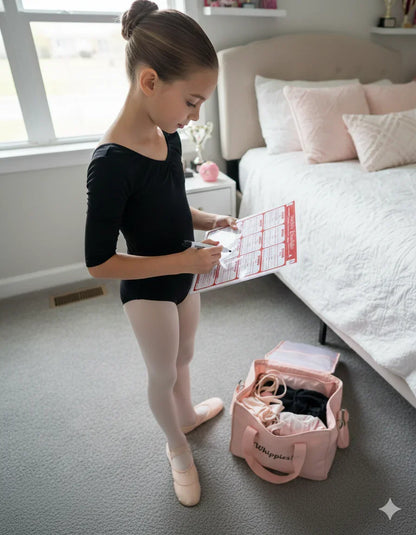 Weekly Dance Class Schedule (Printable)