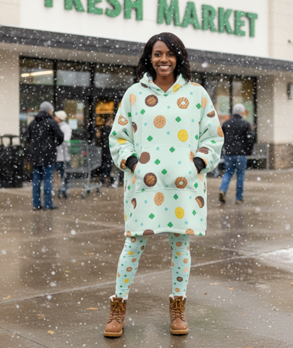 Girl Scout Cookie Hoodie Blanket | Adult LBB Baker