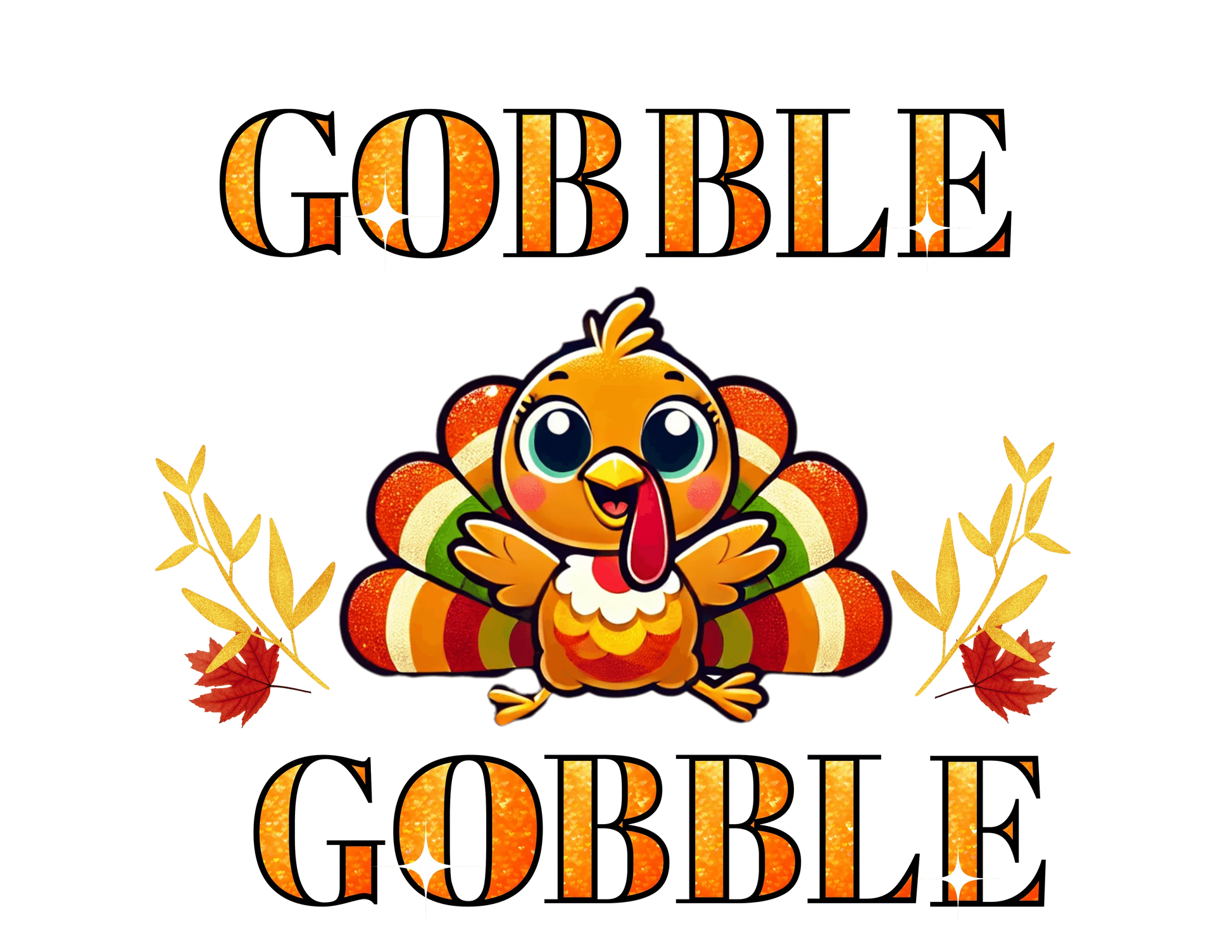 GOBBLE GOBBLE - Toddler Short Sleeve Tee - Whippie's
