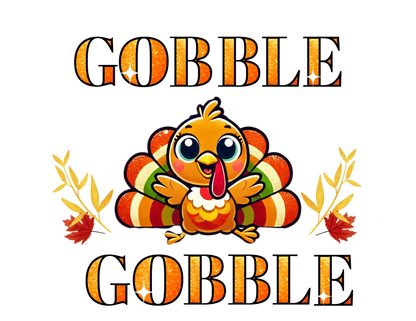 GOBBLE GOBBLE - Toddler Short Sleeve Tee - Whippie's