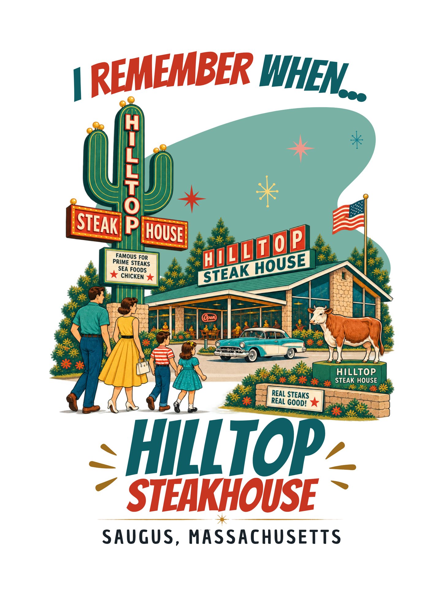 New England Food Memories Poster Set | I Remember When 18×24