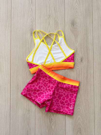 Wild Safari Sugar & Spots Set girls dancewear set back view