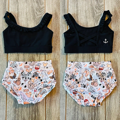 Spooky Mouse Halloween Phoenix 2PC Set | Girls Dancewear