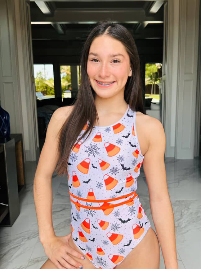 Candy Corn Leotard | Girls Dancewear