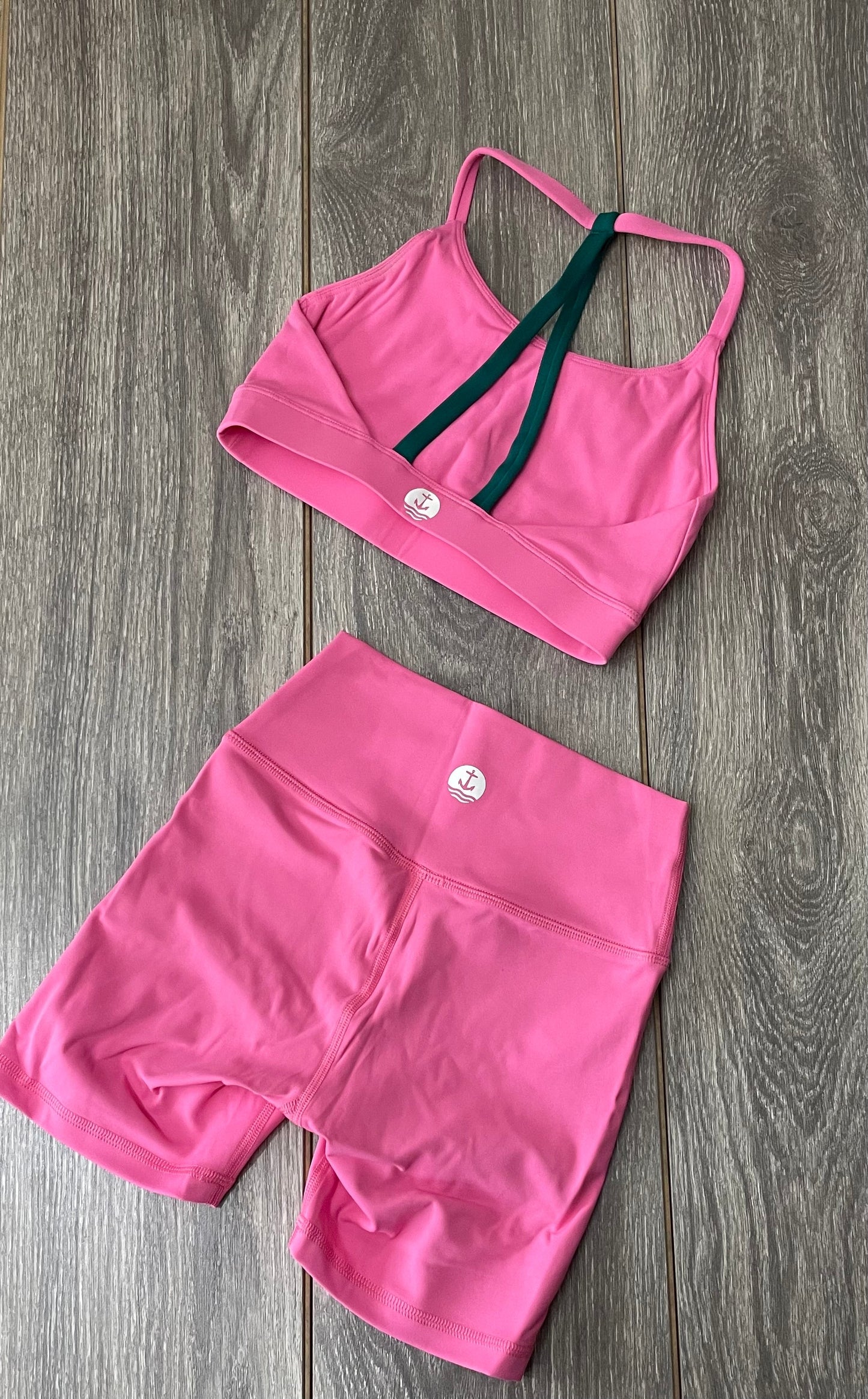 Bubblegum Pink Daybreak Top & Shorts Set | Girls Dancewear