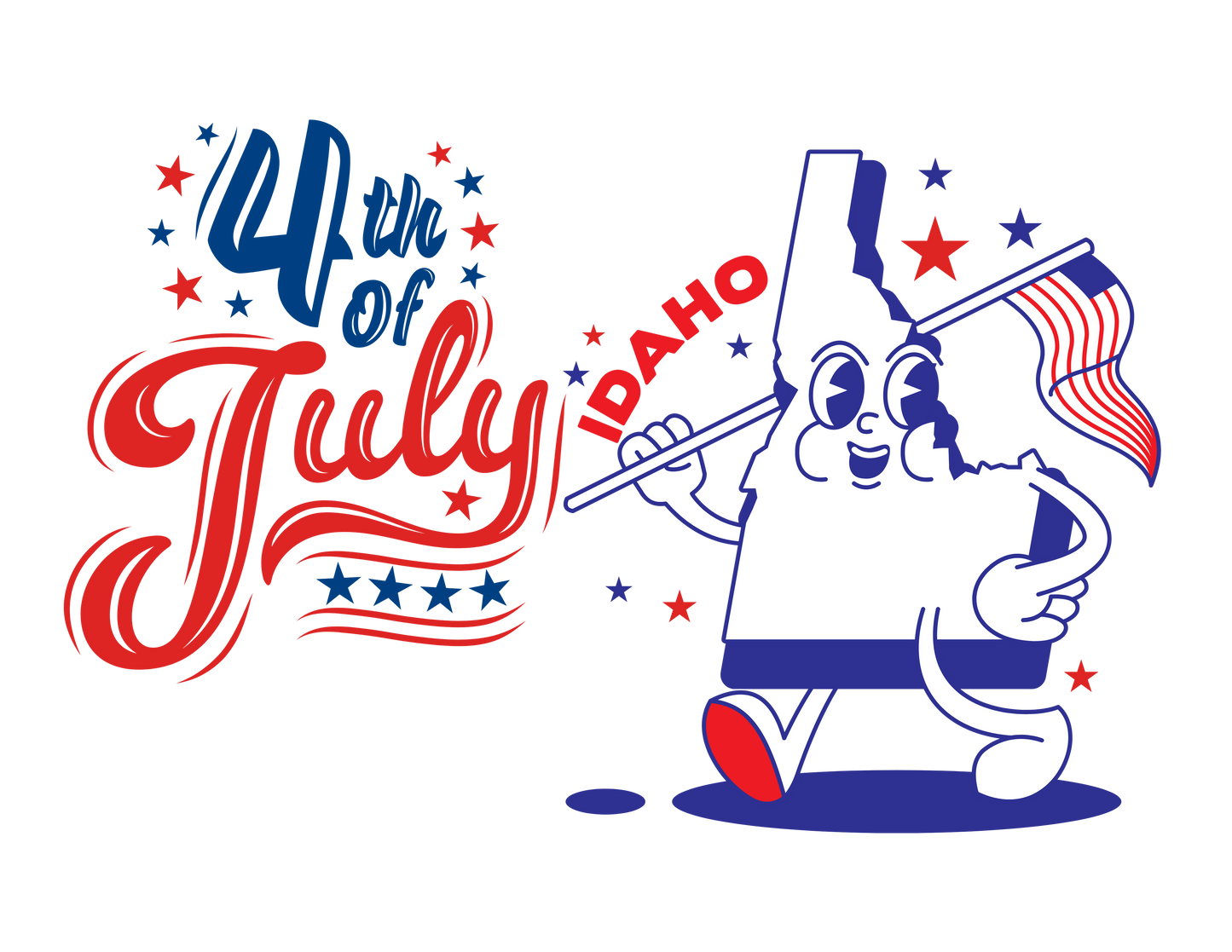 State Flag Pride - 4th of July Tee - Personalizable