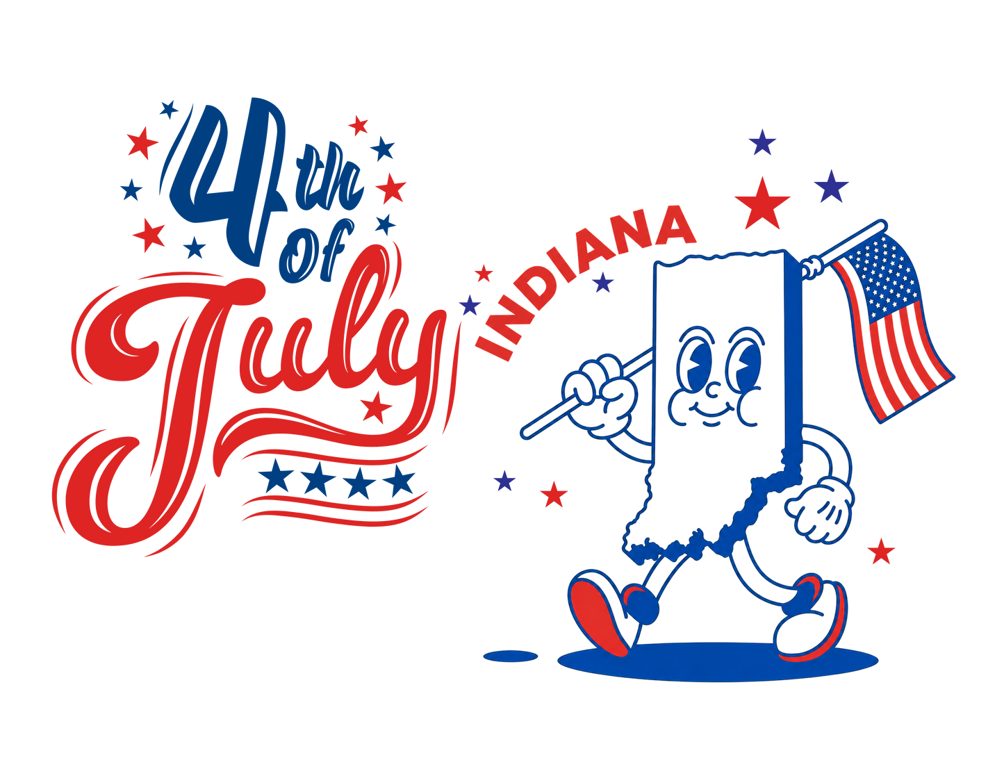 State Flag Pride - 4th of July Tee - Personalizable