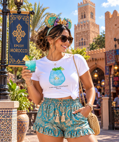 Magic Carpet Cocktail Shirt - Drink Up, Rides Get Bumpy!